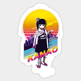 Kanao tsuyuri 80s Sticker